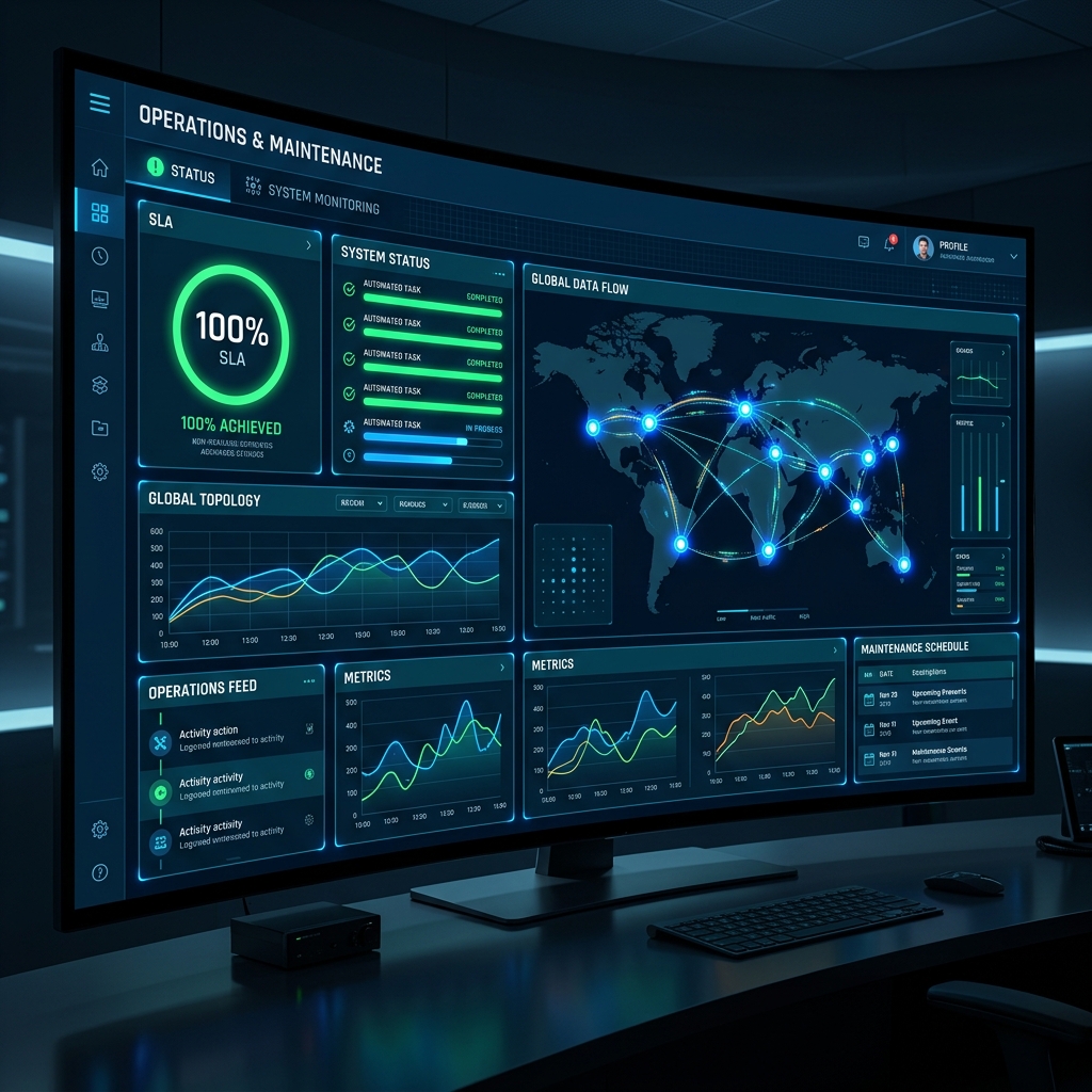 自动上线运维监控界面